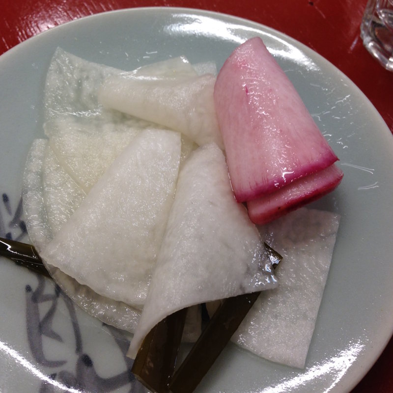 紅白千枚漬け(立ち飲み賀花)