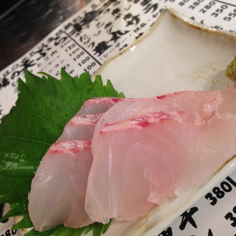 金時鯛刺し(茨木 豊丸 （とよまる）)