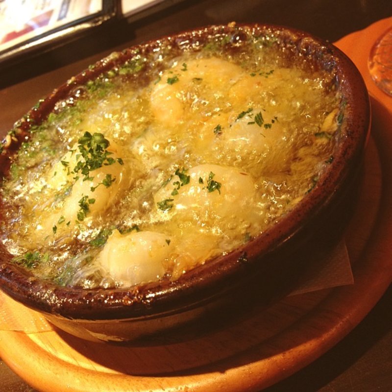 海老のプリプリアヒージョ(Beer House　JIVE　からすま （Beer House　JIVE　からすま）)