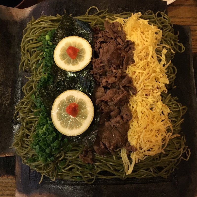 瓦そば(川棚グランドホテルお多福)