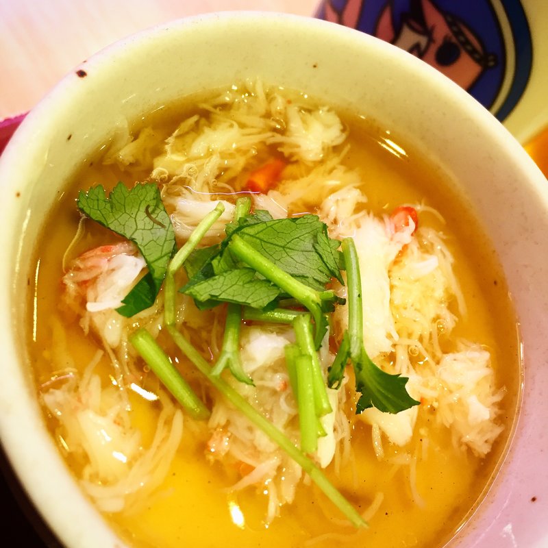 かにあんかけ茶碗蒸し(回転寿し トリトン 円山店 )