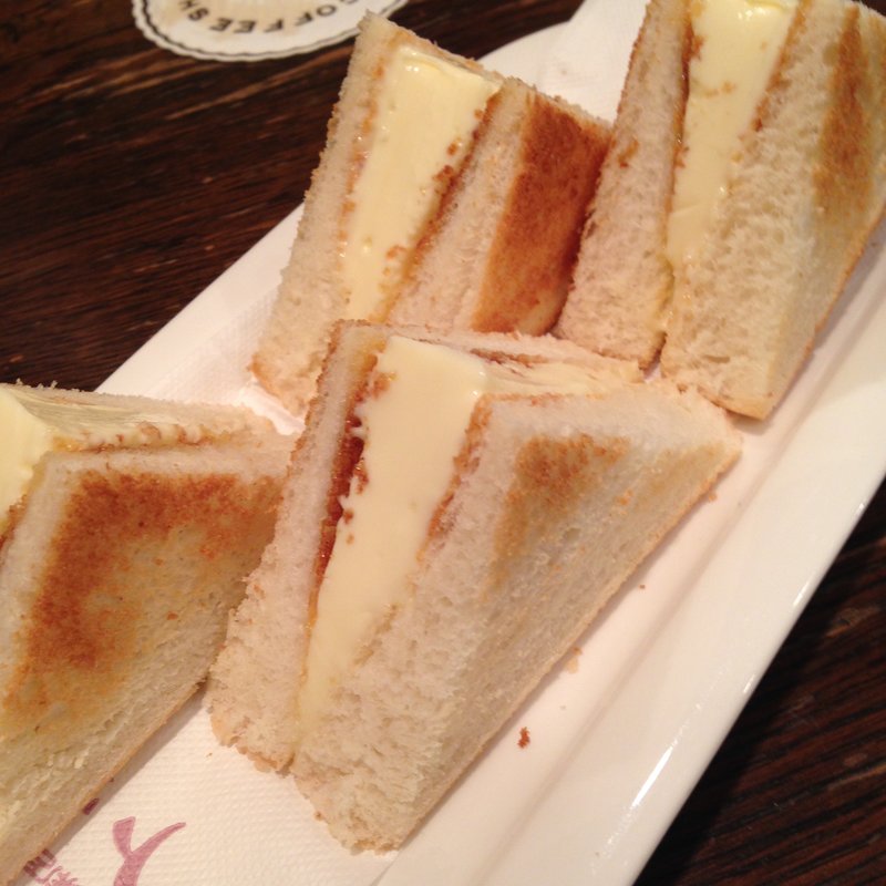 チーズ　トースト(珈琲店 トップ 渋谷駅前店)
