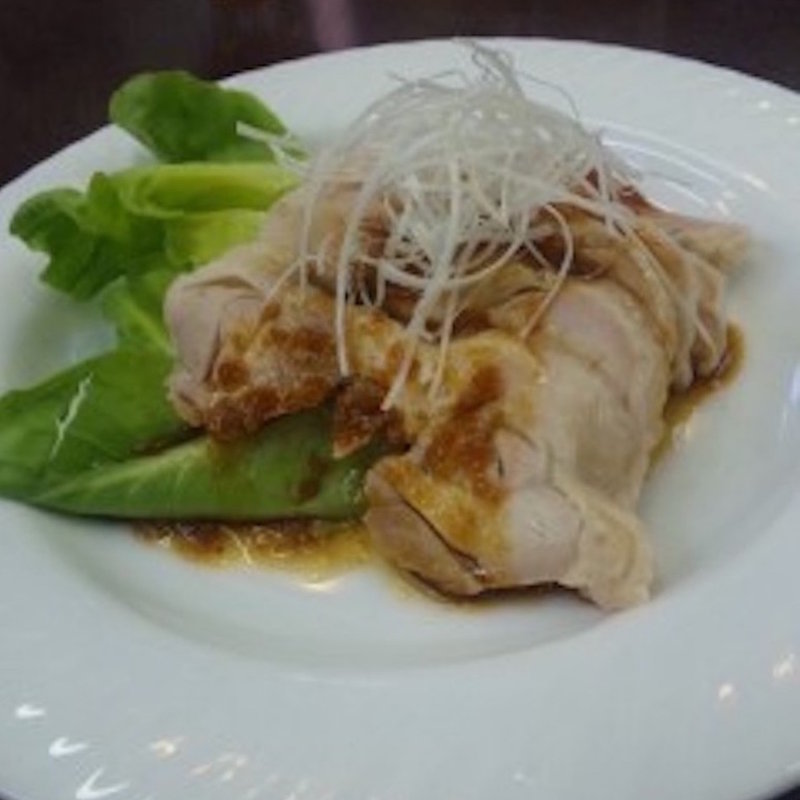 蒸し鶏（ハーフ）(雁飯店 茨木本店)