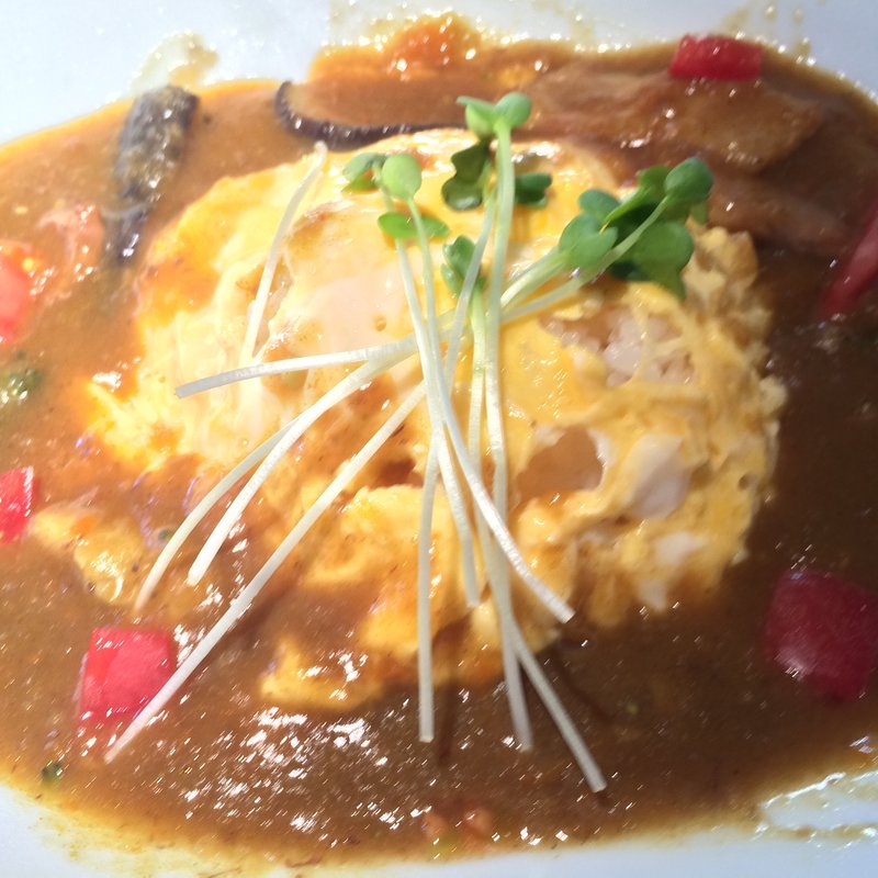 オムカレー(PLUSTIC +cafe （プラスティック プラスカフェ）)