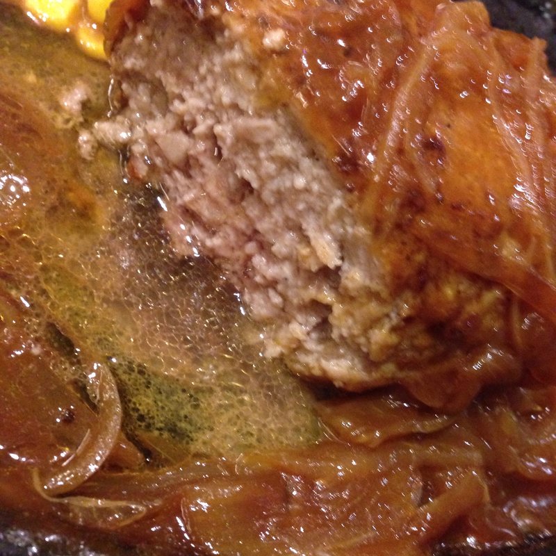 ハンバーグセット（L）(ステーキハウスB&M グランデュオ蒲田店)