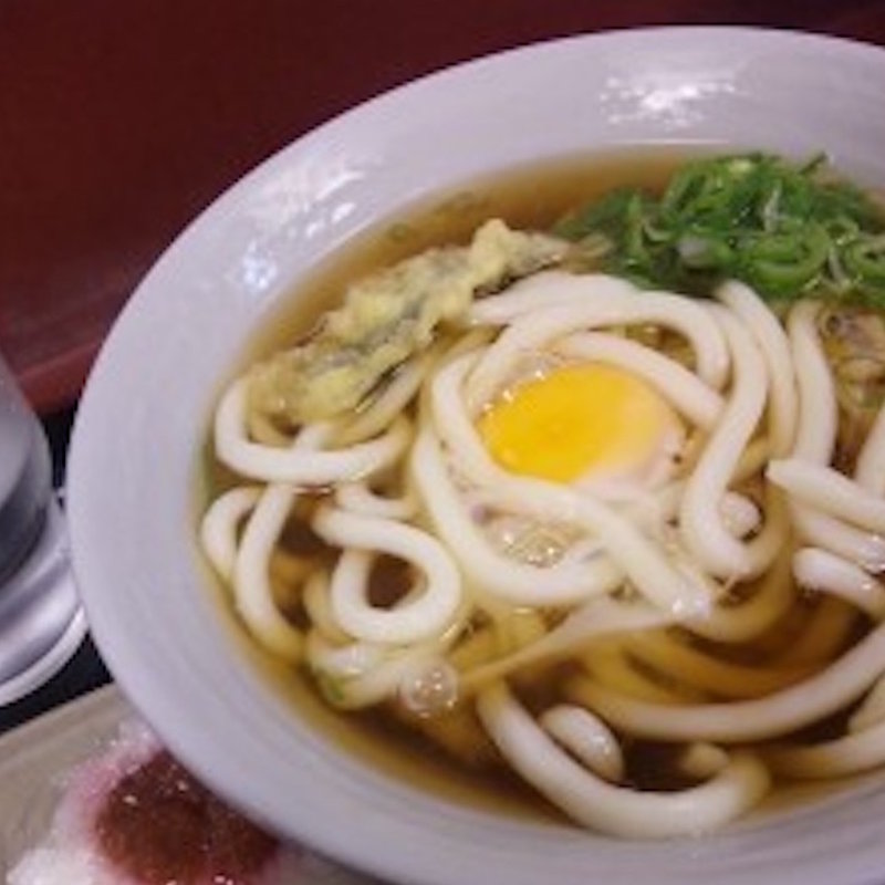 月見うどん(たこ焼き シオヤ)