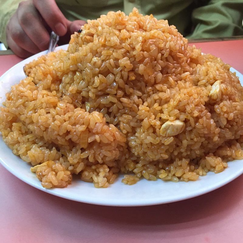 チキンライス大盛り(上海楼)