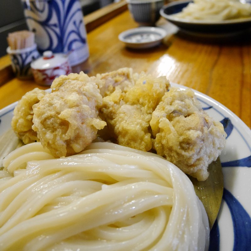 かしわざるうどん(はりや )