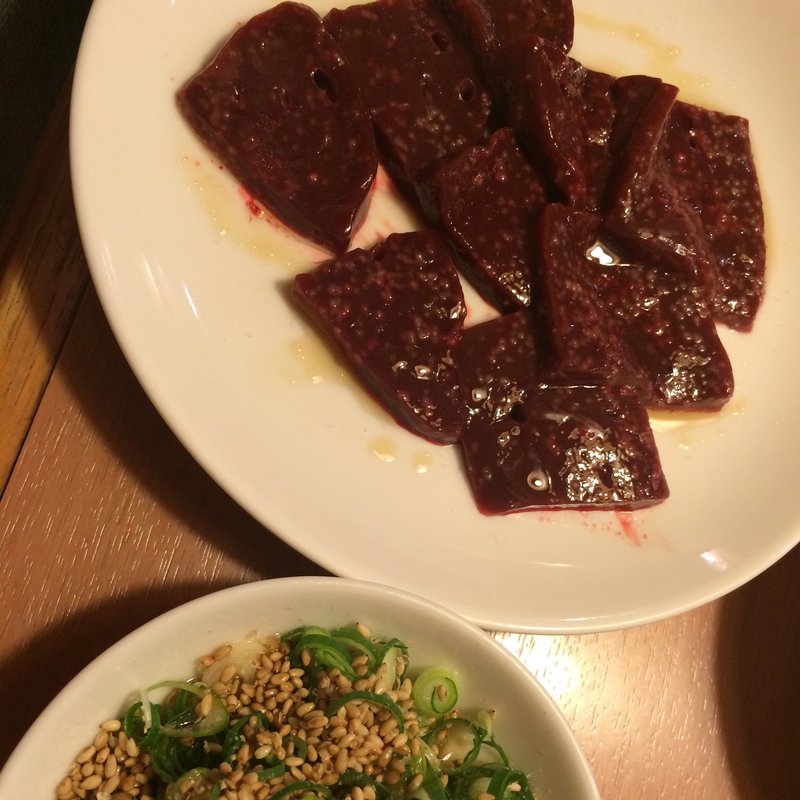 炙り塩レバー(華苑)