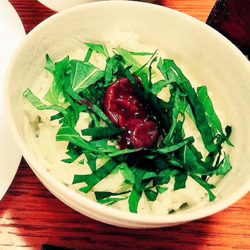 レタス粥(中華粥 香港ロジ 渋谷桜丘町店)