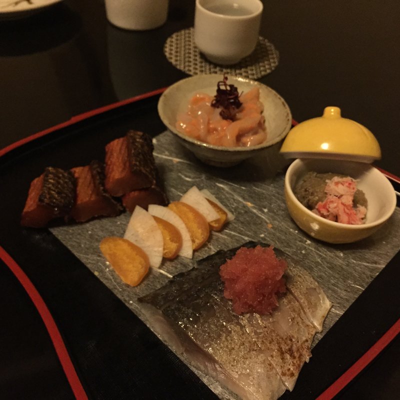 酒の肴盛り(吉里 谷中総本店)