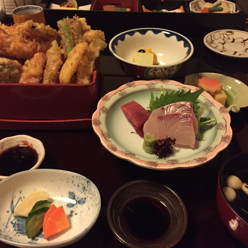 海老天重御膳(吉里 谷中総本店)