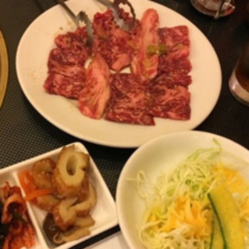 和牛カルビ焼き定食(関内苑(カンナイエン) 本店)