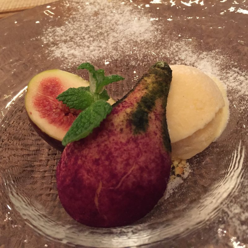 イチヂクのデザート(ポレポレ （French & Glamping pole pole）)