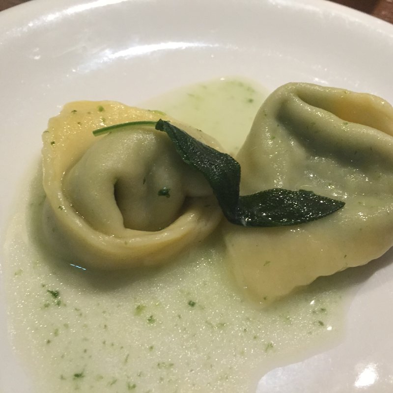 ほうれん草のトルテッリーニ(Trattoria Ciaoro（トラットリア・チャオロ）)