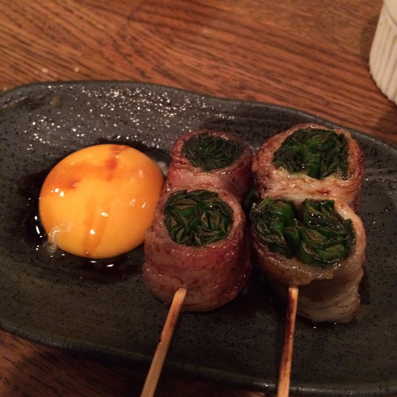 ニラタマ巻き串(トルナド)