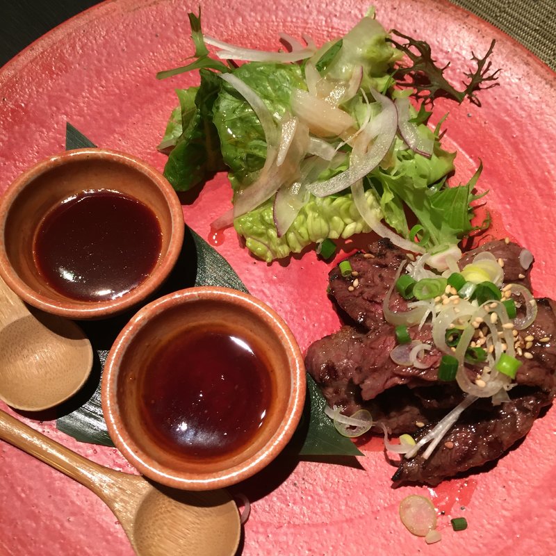 牛ハラミの網焼き(喰心-meat Dining- （クウシン）)