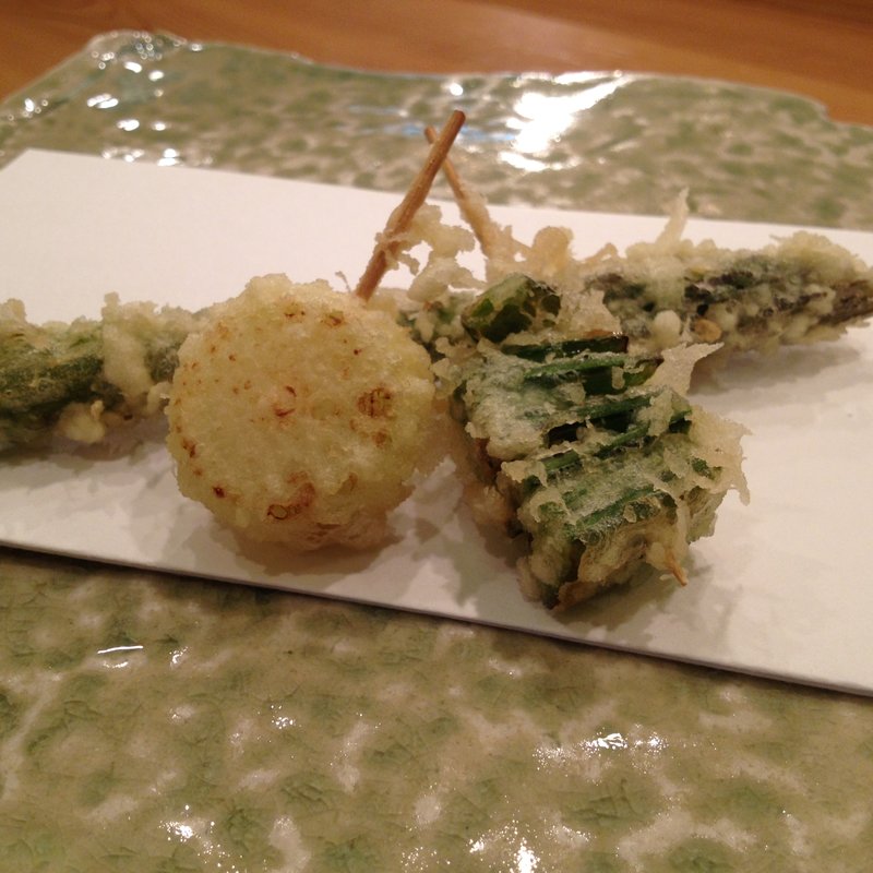 野菜の盛り合わせ(天ぷら 逢坂 （てんぷらおおさか）)