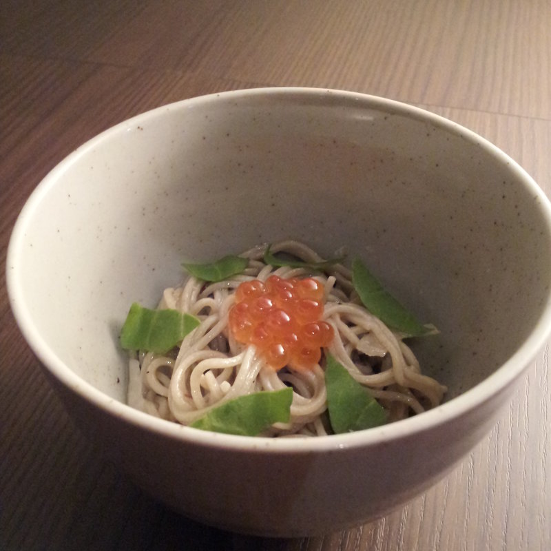 イクラ蕎麦(桜杏 （OH-AN）)