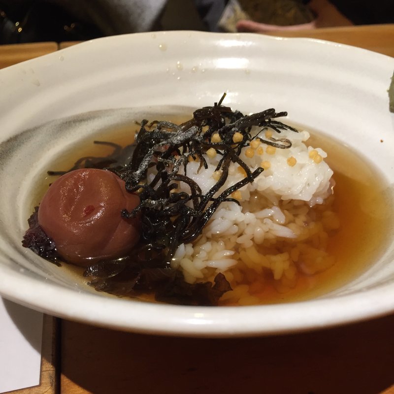 梅と昆布のお茶漬け(おいない市場小路 四条烏丸店 （おいないいちばこうじ）)