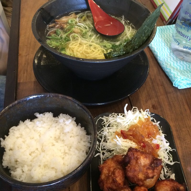 からあげセット(麺屋 SALT)