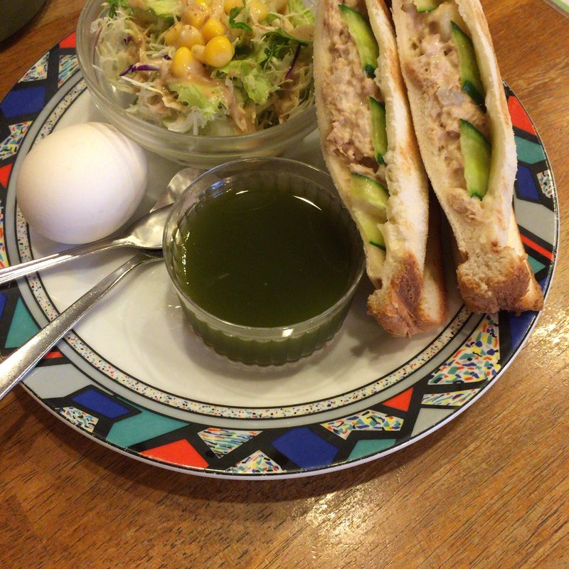 ホットサンドモーニング(珈琲屋かれんと)