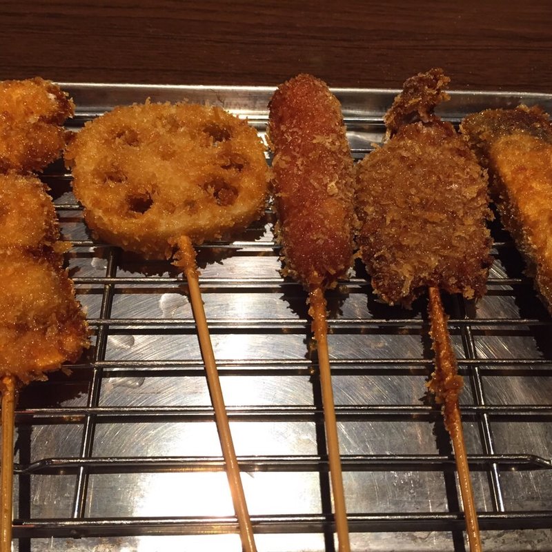 串カツ盛り合わせ(5種)(まじめや 桂店 )