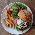 Gorgonzola Burger with Mushroom (WAVES BURGER 名駅南店 （ウェーブスバーガー）)