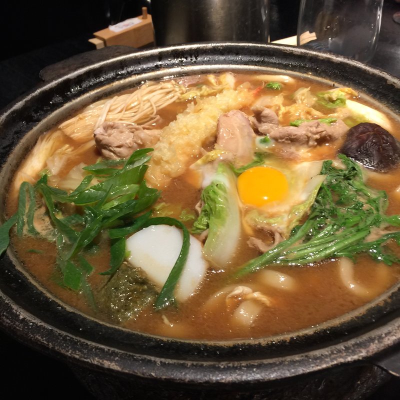 味噌煮込みうどん(麺匠の心つくし つるとんたん 新宿店)