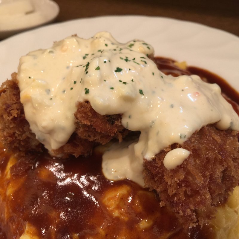 牡蠣トルコライス(グリル 北斗星)