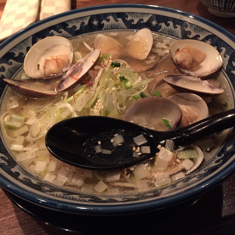 はまぐりラーメン(和風楽麺 四代目 ひのでや 蓮田本店)