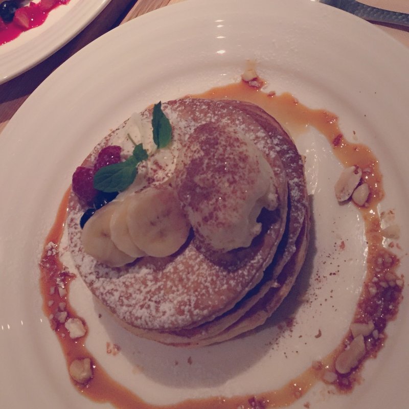 キャラメルパンケーキ(木と水と土と)