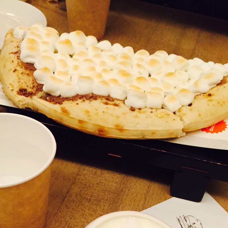 チョコレートチャンクピザ　1/2サイズ(MAX BRENNER CHOCOLATE BAR表参道ヒルズ)