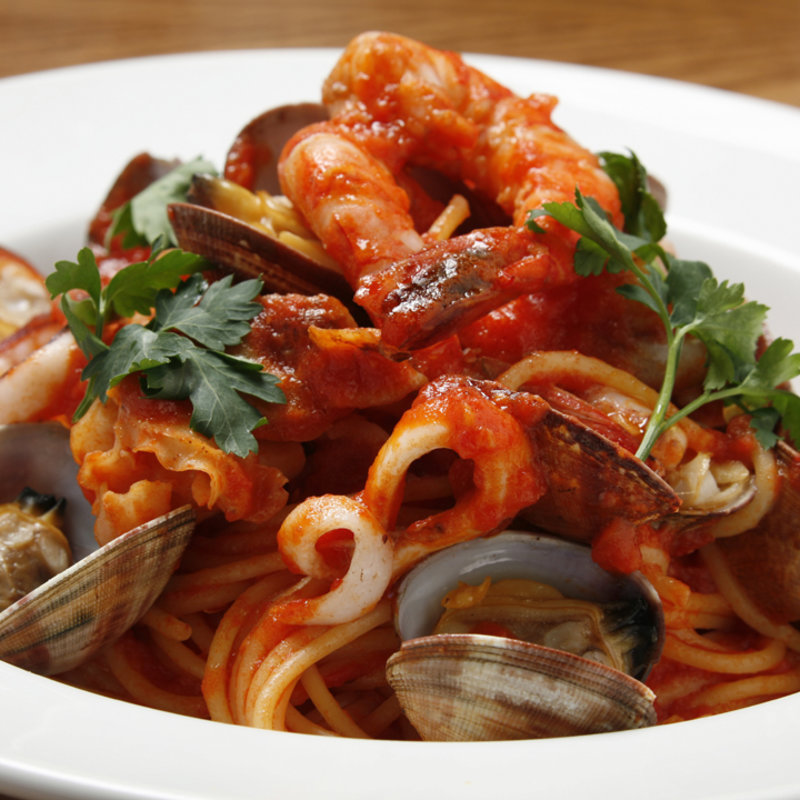 シーフードパスタ(plates広尾本店)