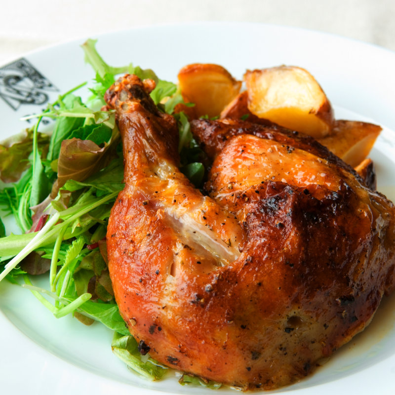 ロティサリーチキン 1／2羽(plates広尾本店)