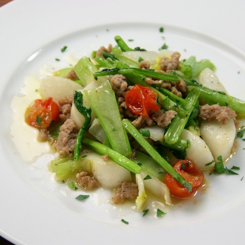 サルシッチャ野菜ソテー(DA PASQUALE )