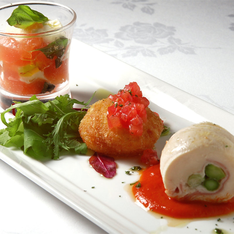 前菜3点盛り(パブ カーディナル 銀座店)