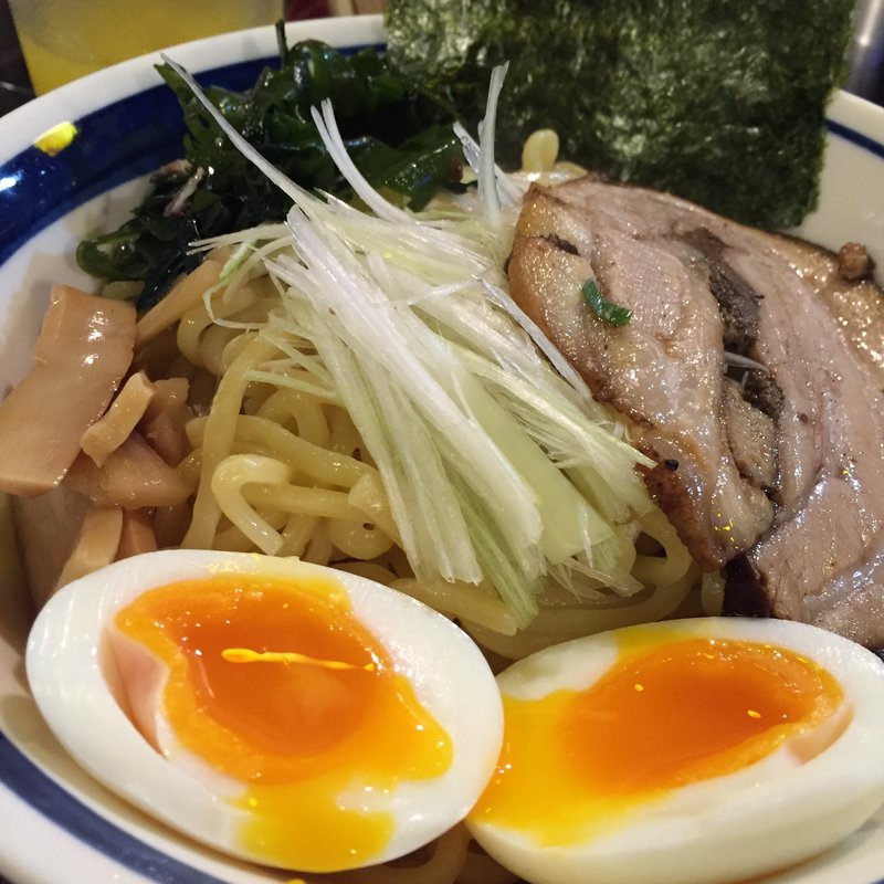 魚介醤油油そば 大盛りダブル(水戸から)