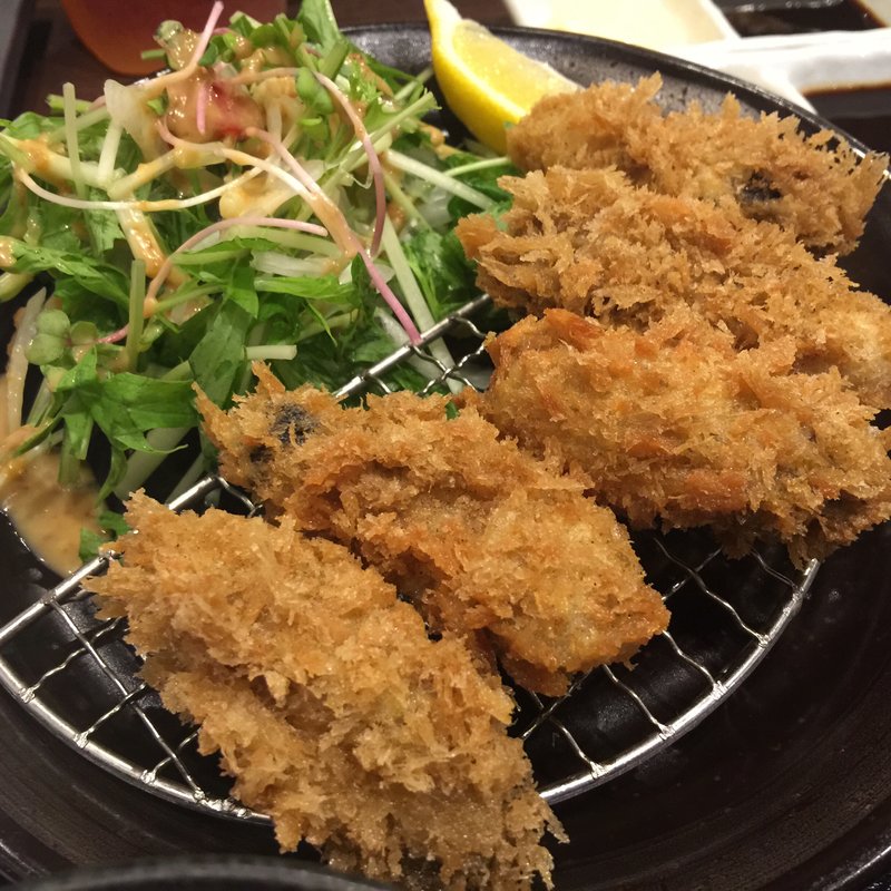 牡蠣フライ(人夢叶思（ひとむかし）)