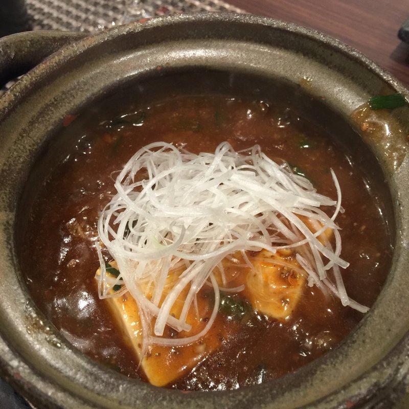 白子麻婆豆腐(人夢叶思（ひとむかし）)