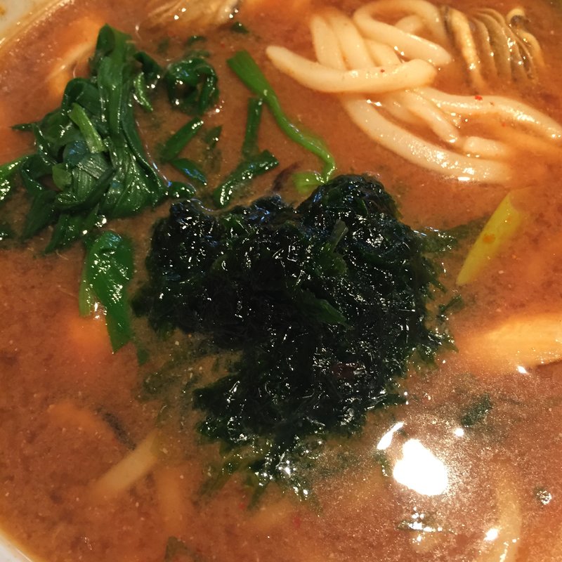 牡蠣みそうどん(細打うどん 竹や 御茶ノ水本店)