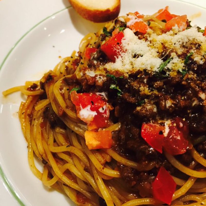 鹿肉ミートソースパスタ(イタリアンダイニングDONA 池袋ホープセンター店)