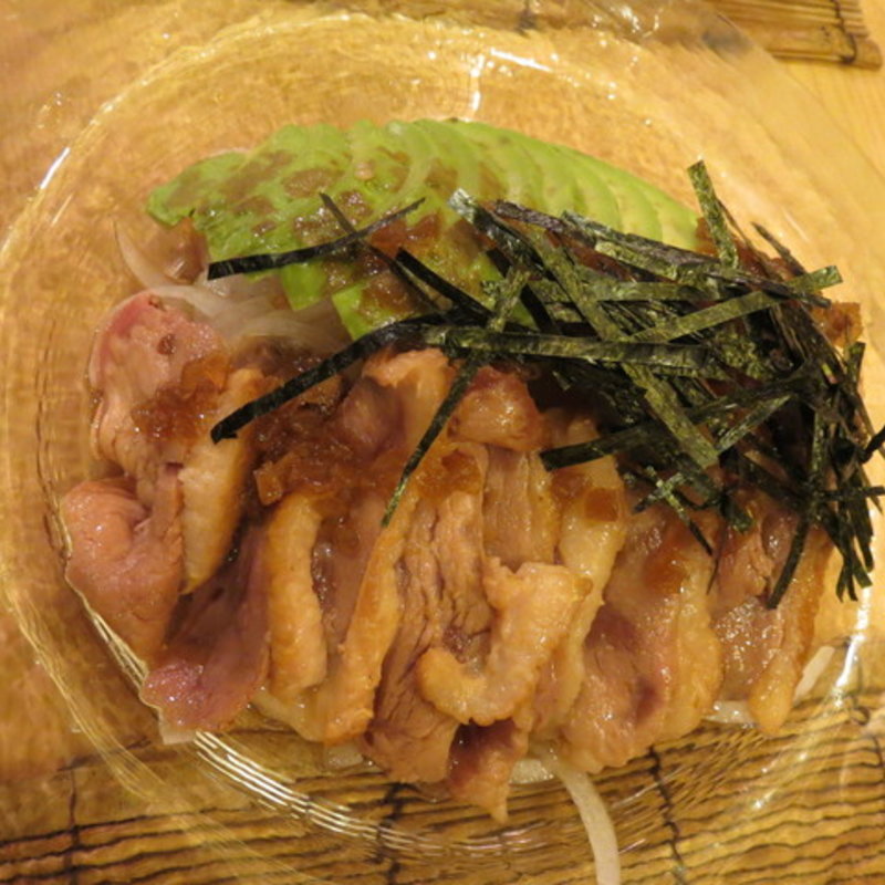 鴨たたきアボガドサラダ(こまつ)