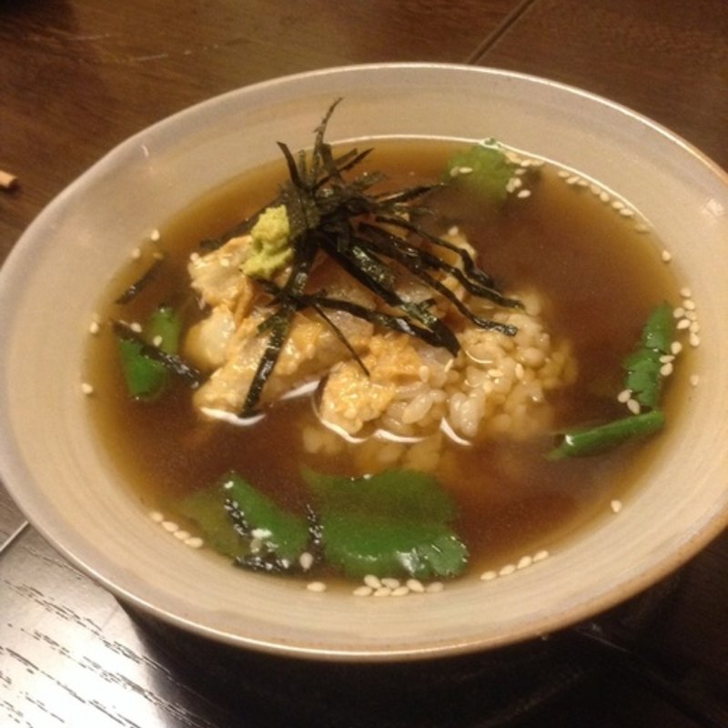 鮪茶漬け(こまつ)