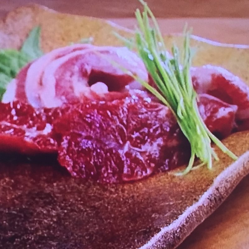 今日の馬刺しの盛合せ(サクラBAR)