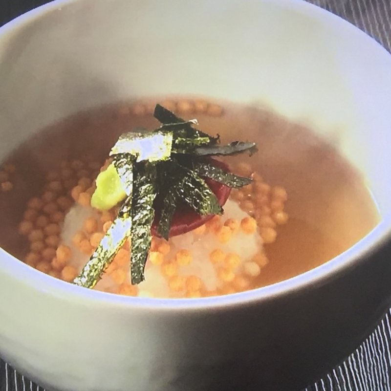 梅だし茶漬け(又三郎)