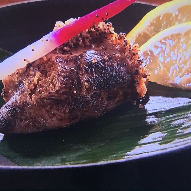 フグの子糠漬け焙り(能登のかど)