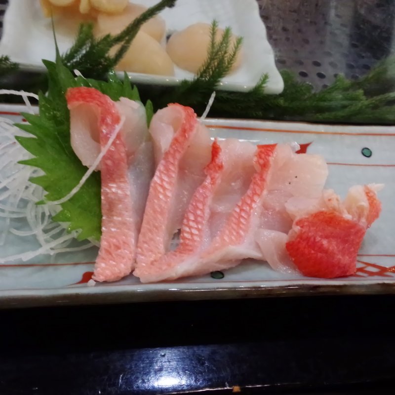 金目鯛お造り(すしざんまい 本店)