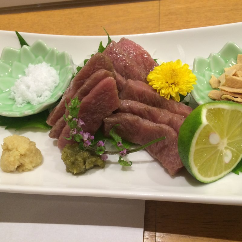 熊本牛炙り造り(すし和食のお店田まい （たまい）)