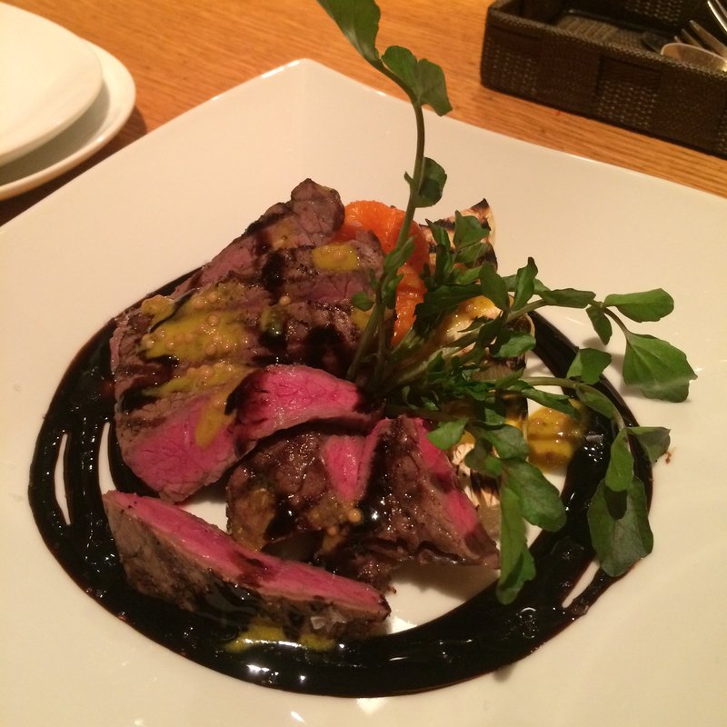 鹿児島県産 薩摩黒牛のステーキ(キュイジーヌ MA)